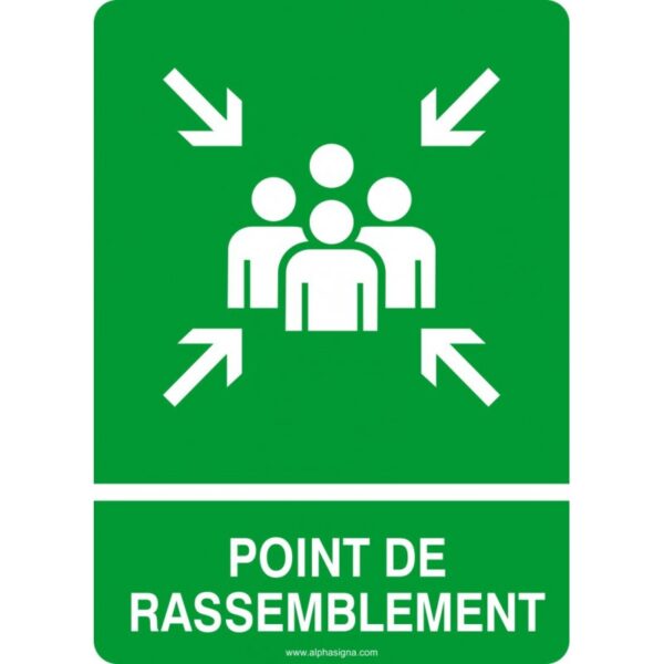 Panneau Point de Rassemblement