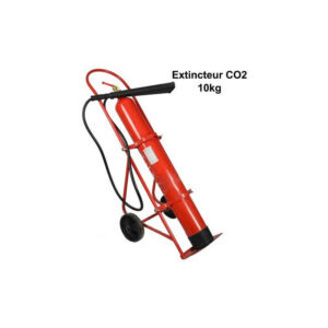 Extincteur sur roues de 10kg CO2